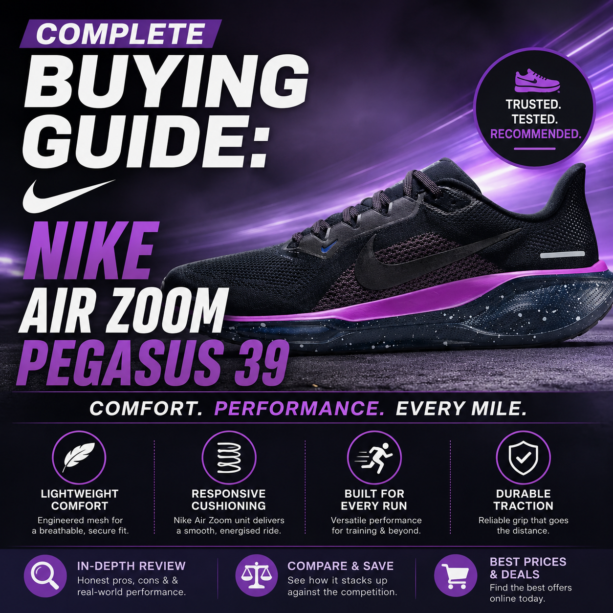 Complete Buying Guide: Nike Air Zoom Pegasus 39